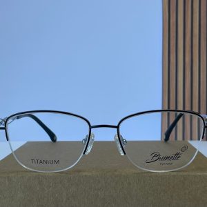 ARMAÇÃO BRUNETTE 004 BLACK/SILVER